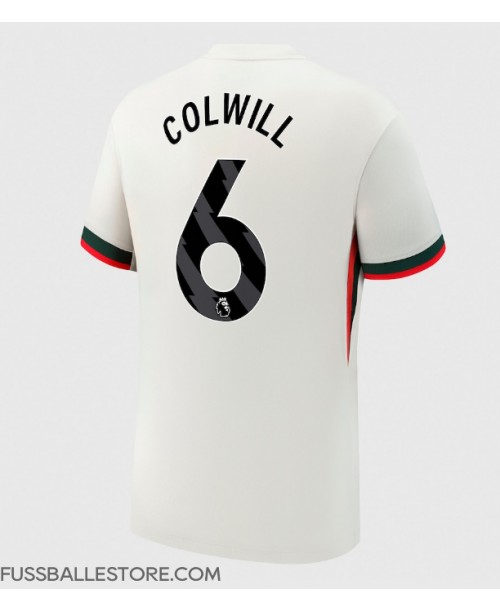 Günstige Chelsea Levi Colwill #6 Auswärtstrikot 2025-26 Kurzarm Günstige Chelsea Levi Colwill #6 Auswärtstrikot 2025-26 Kurzarm